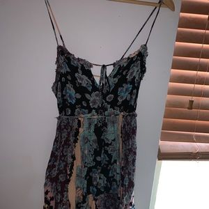 Free People colorful summery flowy dress